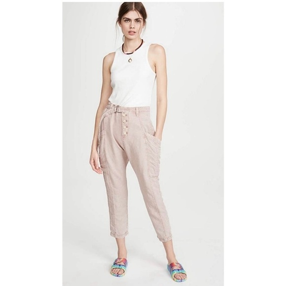 Free People Desert Daze Harem Pants. SO COOL AND SLOUCHY!!! - Picture 1 of 14